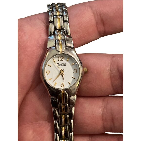 Caravelle by Bulova Watch Womens Gold Two Tone C899163 - Picture 1 of 4